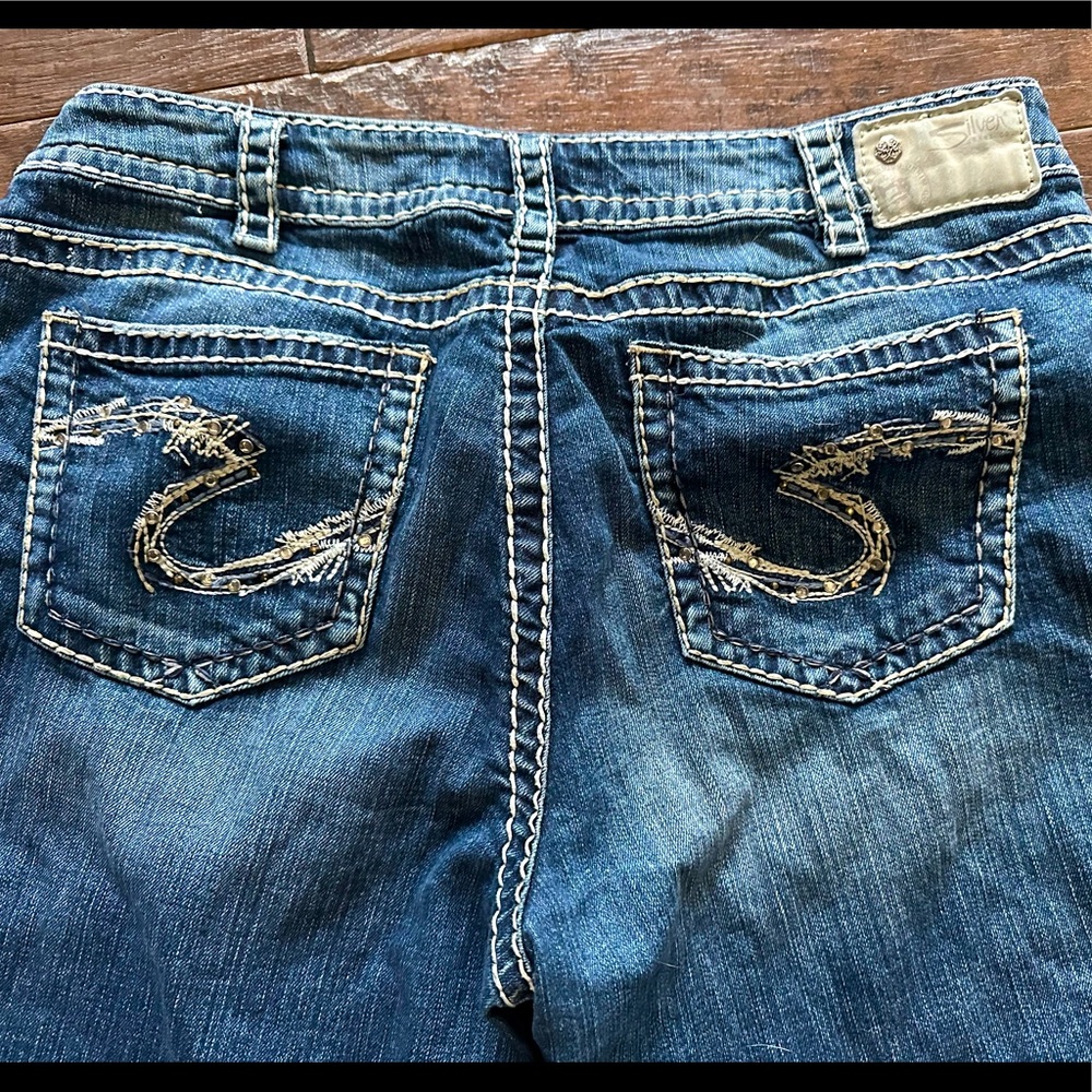 Silver jeans Suki 17” bootcut size 18 short